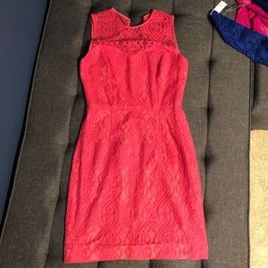 Pink Lace Dress